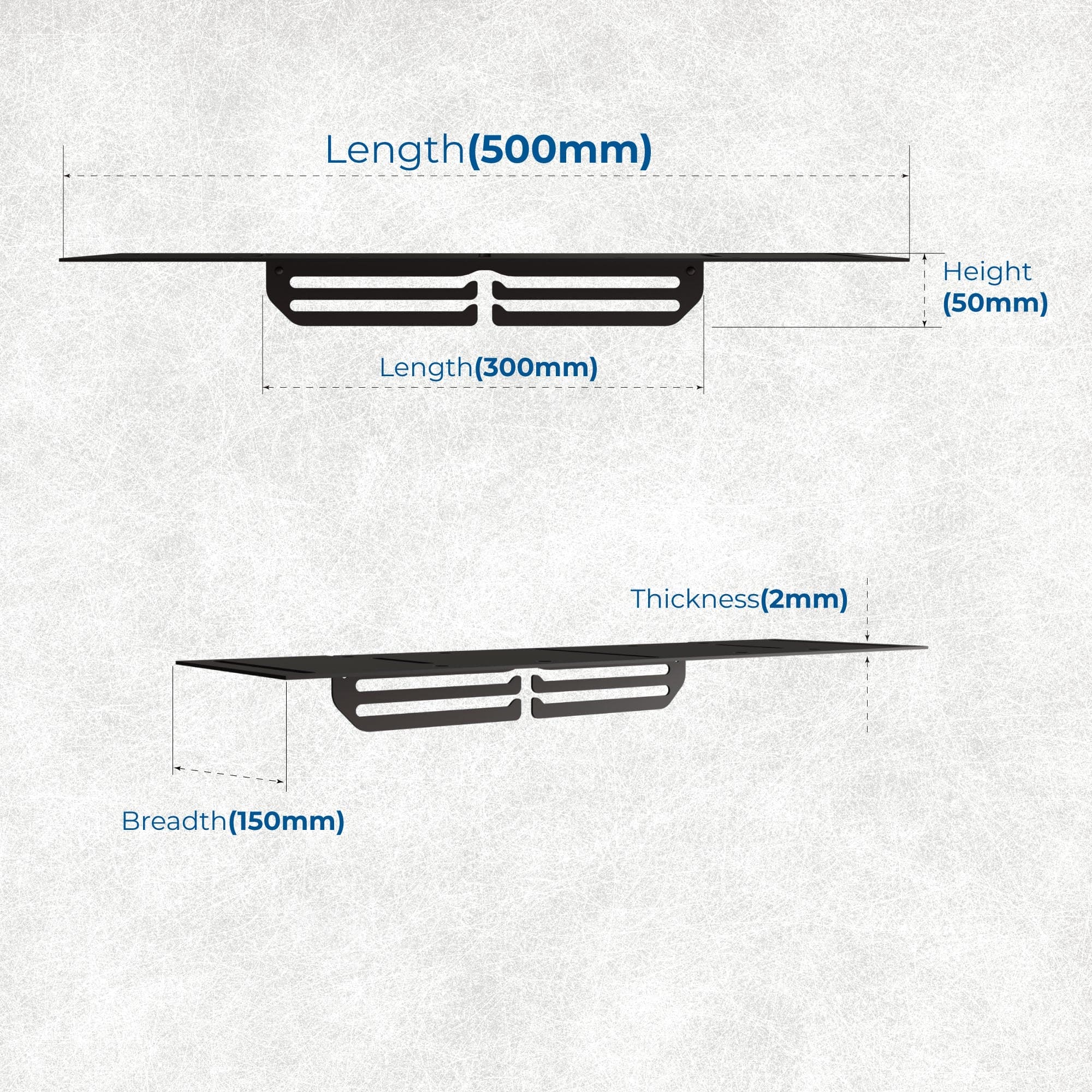 Large Trophy Rack with Medal Hanger
