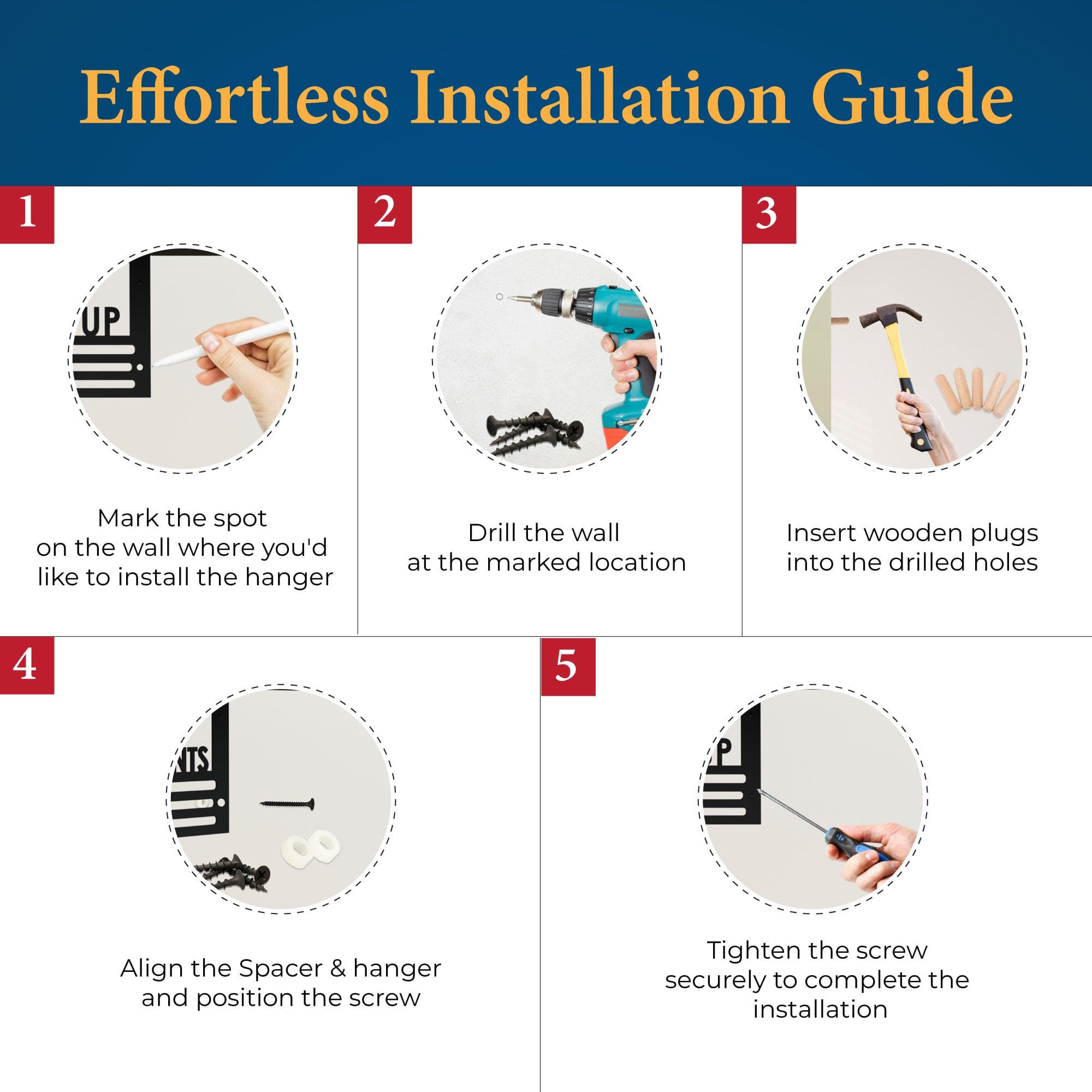 Glory Trophy Rack with Medal Hanger - My Medals – Holds Up to 8 Trophies and 30 Medals – Glossy Black Finish – Metal Display for Sports Achievements – Perfect for Homes, Schools.