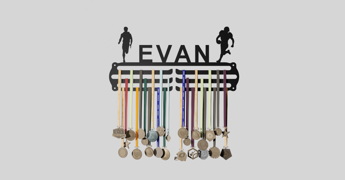 Personalized Medal Hanger
