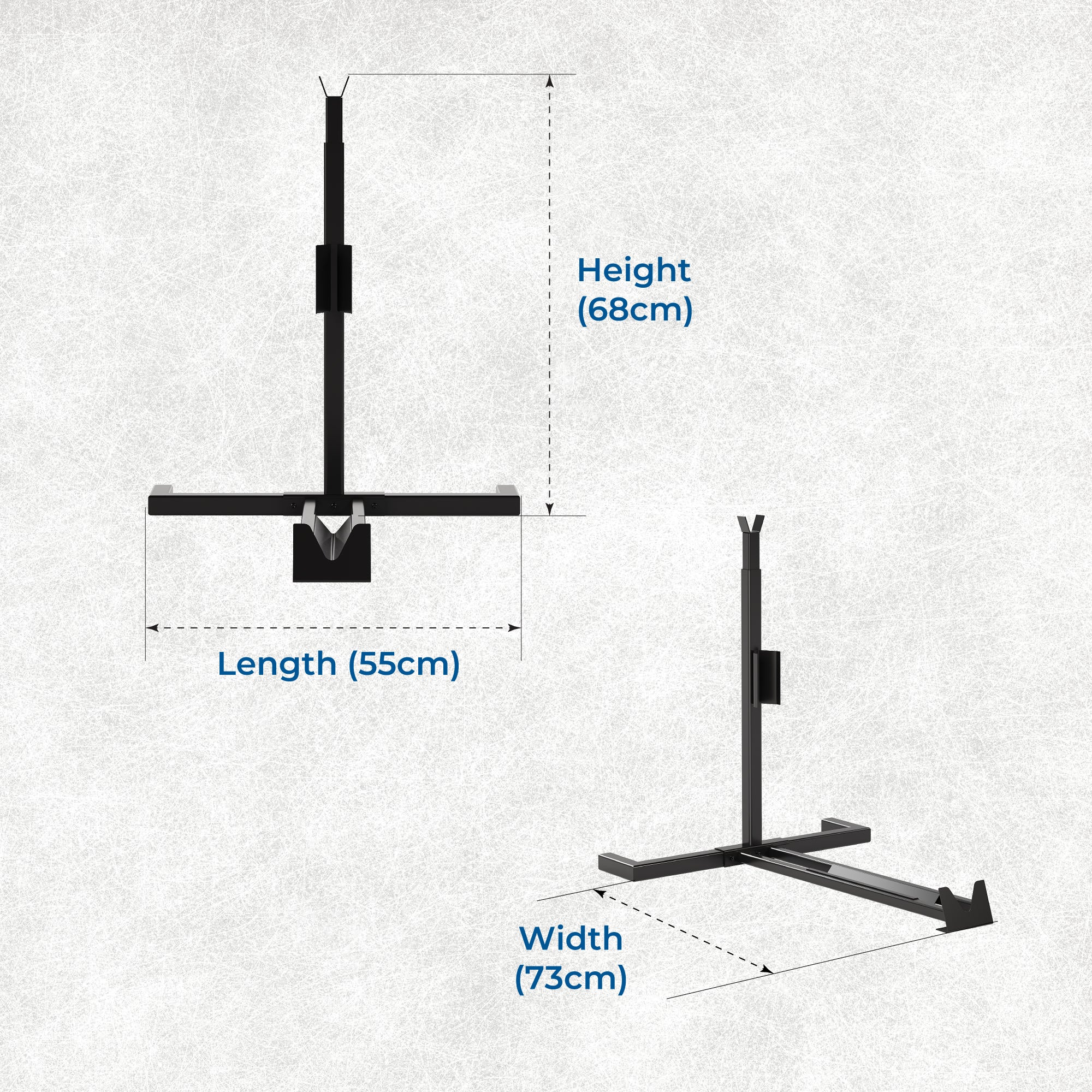 Vertical Bicycle Floor Stand – Non Screwable Indoor/Outdoor Bike Storage – For Home, Apartment, Garage (Max 25kg)
