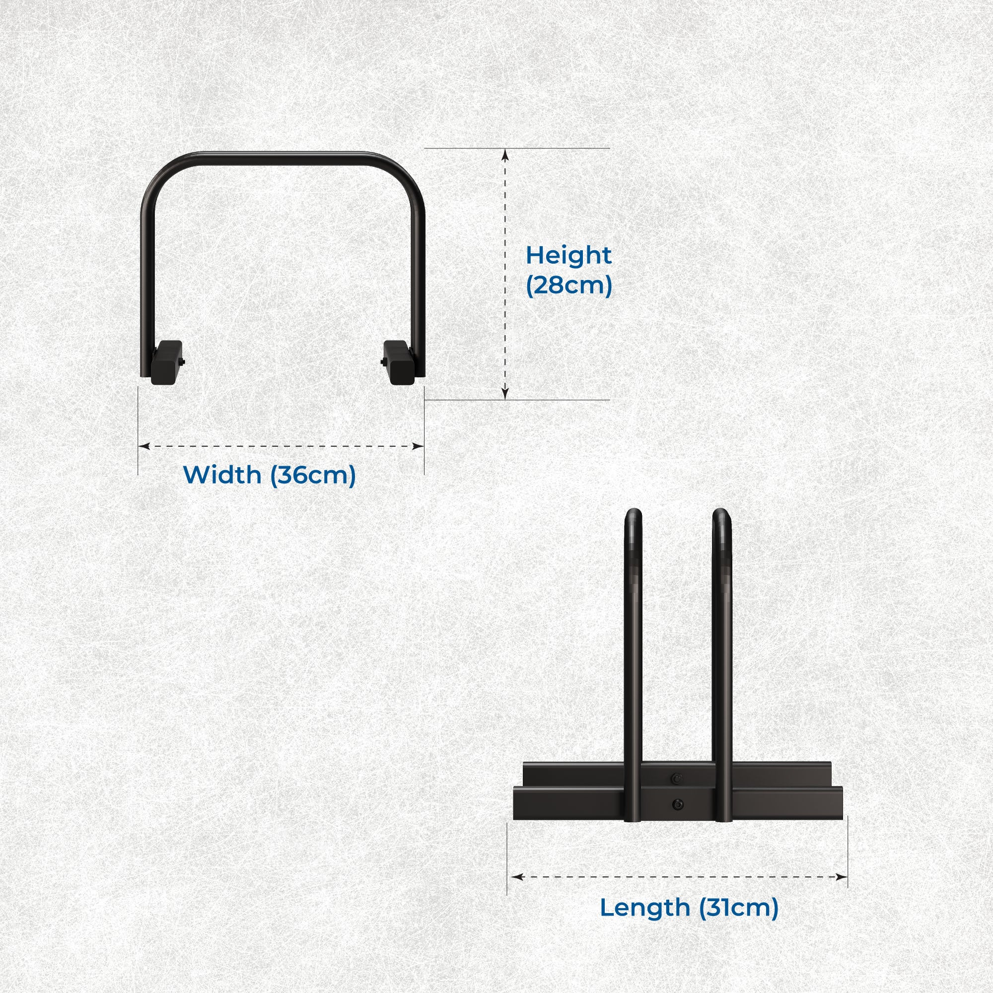 Glory Cycle Stand – Glossy Finish – Indoor & Outdoor Use - Fits All Tyre Types – Easy Storage & Display