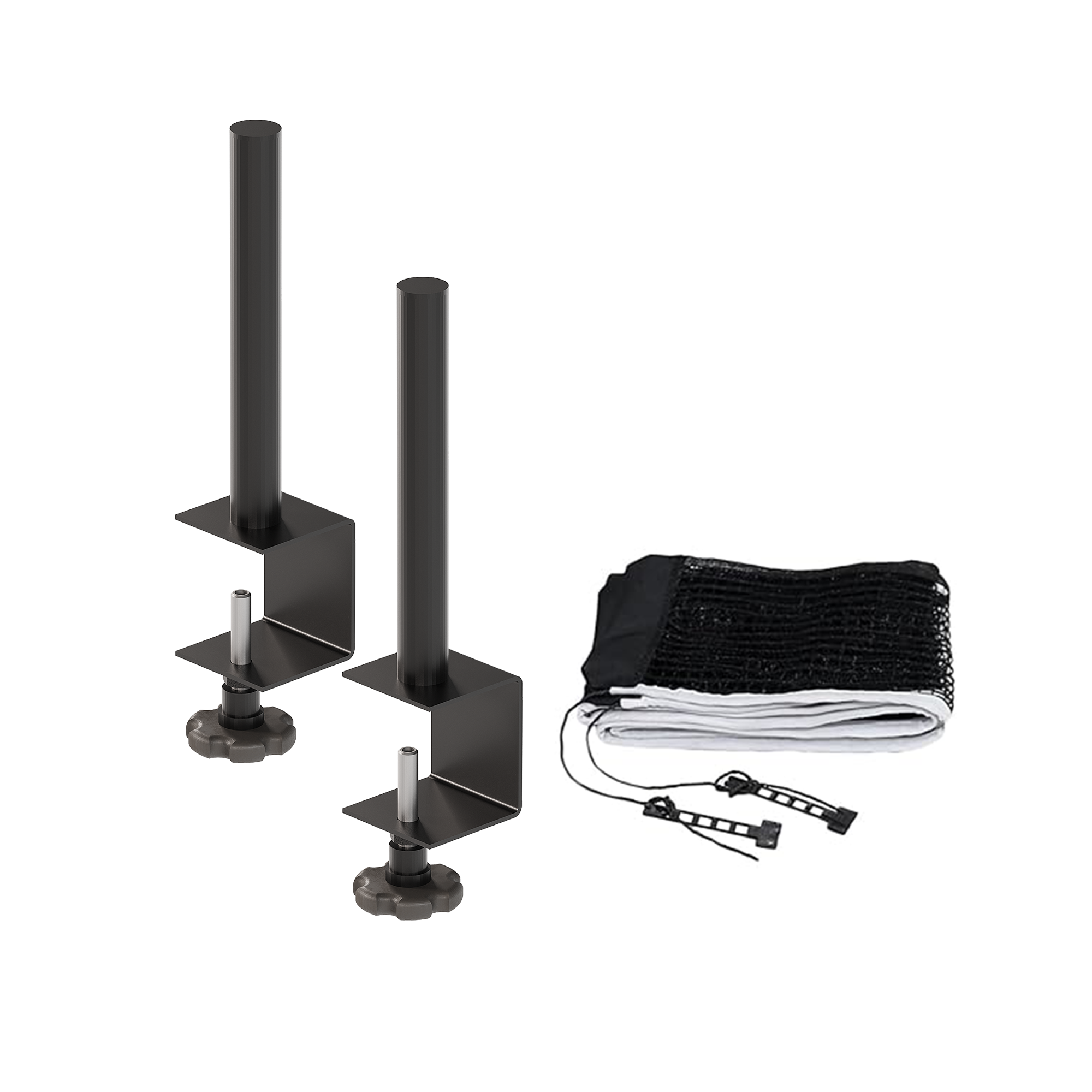 Glory Medal Hanger Adjustable Table Tennis Net with Holder - Perfect for Indoor & Outdoor Tables