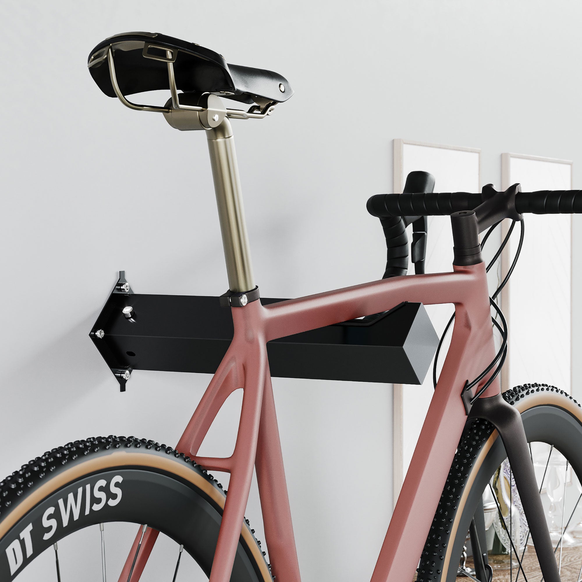 Glory Bicycle Wall Mount - Cycling Indoor Bike Storage. Turn Your Bike Into Art (20 kg Capacity)